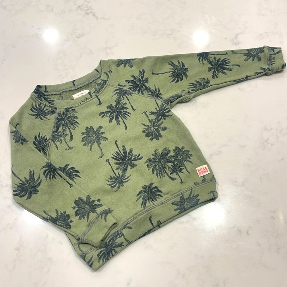 BILLABONG | Girl’s Crewneck Sweater - Like New - XXS. Green. Bundle to S… - Picture 2 of 7